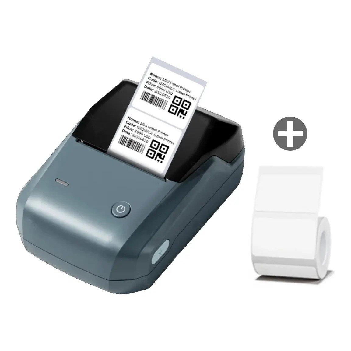 Impressora de Etiquetas Rotuladora Niimbot B1 Bluetooth com 1 Rolo - Imagem 2